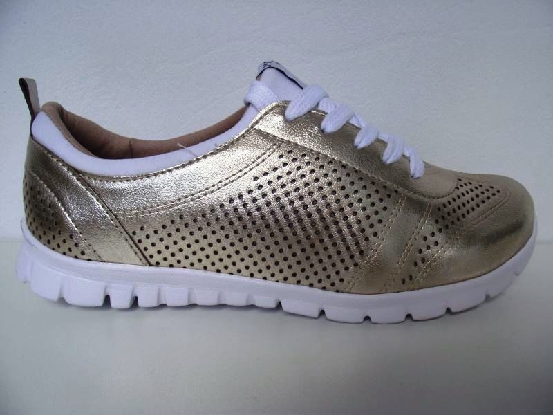 tenis modare dourado