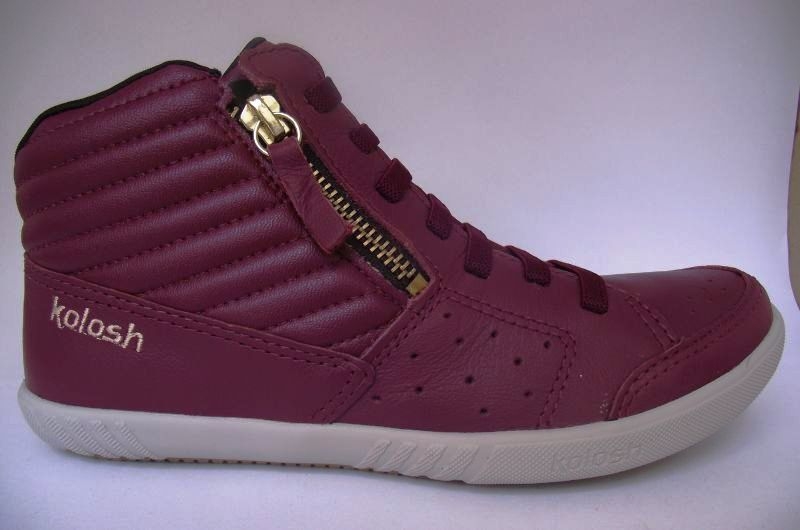 tenis kolosh vinho cano alto